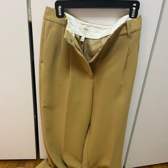 Aritzia Wilfred tan effortless trousers - Picture 1 of 2